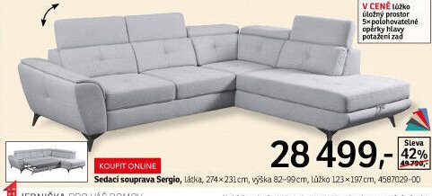 Sedací souprava Sergio