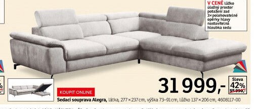 Sedací souprava Alegra