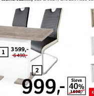 Jídelní židle, ekokůže
