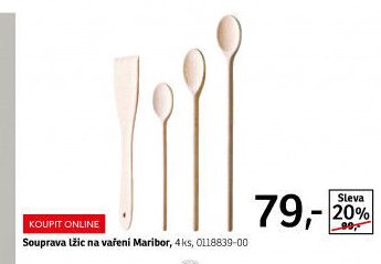 Souprava lžic na vaření Maribor