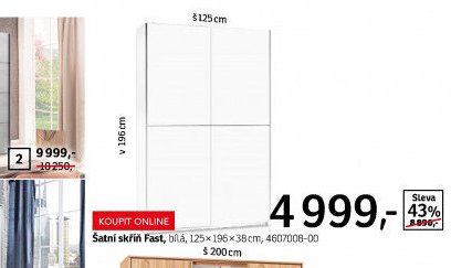 Šatní skříň Fast