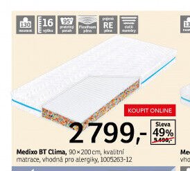 Matrace Medixo BT Clima, 90x200 cm