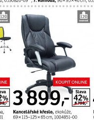Kancelářské křeslo, ekokůže