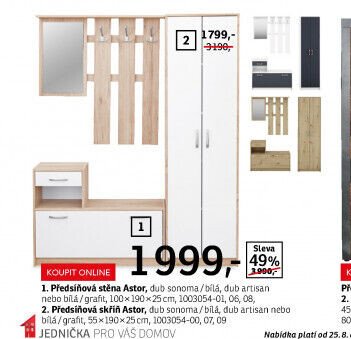Předsíňová sestava Astor
