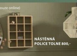 Nástěnná police TOLNE