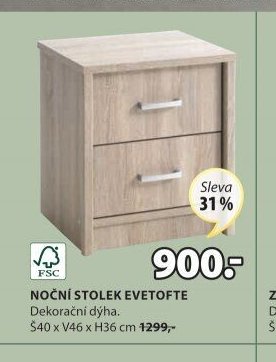 NOČNÍ STOLEK EVETOFTE