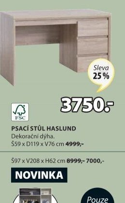 PSACÍ STŮL HASLUND