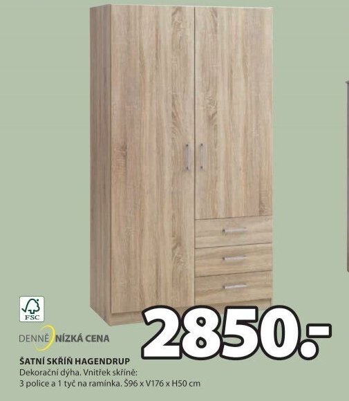 ŠATNÍ SKŘÍŇ HAGENDRUP