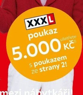 XXXL poukaz
