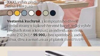 Vestavná kuchyně