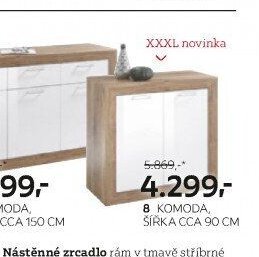 8 Komoda, šířka cca 150 cm