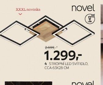 stropní LED svítidlo