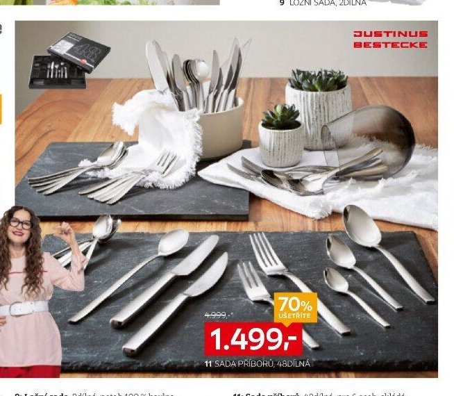 11 SADA PŘÍBORŮ, 48DÍLNÁ