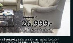2místná pohovka