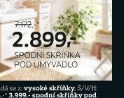 Spodní skříňka pod umyvadlo