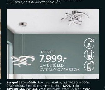 Stropní LED svítidlo