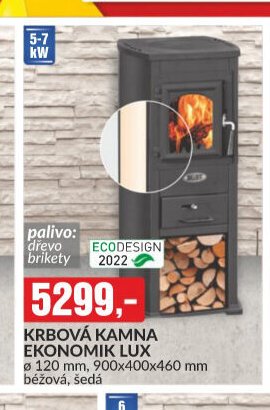 KRBOVÁ KAMNA EKONOMIK LUX