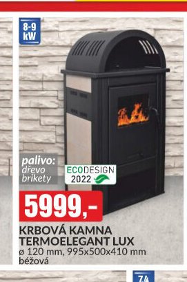 KRBOVÁ KAMNA TERMOELEGANT LUX