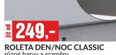 ROLETA DEN/NOC CLASSIC různé barvy a rozměry