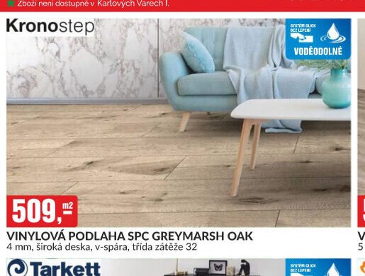 VINYLOVÁ PODLAHA SPC GREYMARSH OAK