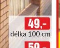 PLOTOVKA FRÉZOVANÁ (délka 100 cm)