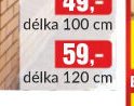 PLOTOVKA FRÉZOVANÁ (délka 120 cm)