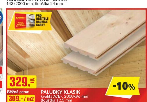 PALUBKY KLASIK