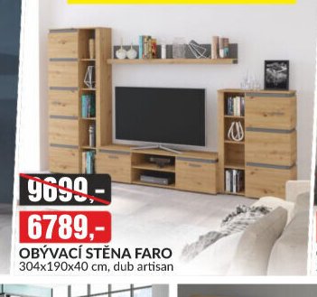 OBÝVACÍ STĚNA FARO
