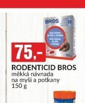RODENTICID BROS měkká návnada na myši a potkany