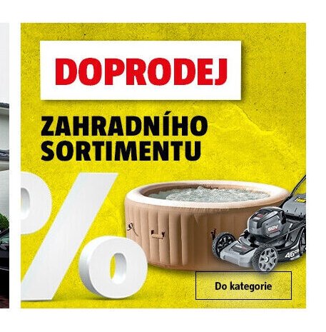 Zahradní sortiment - doprodej