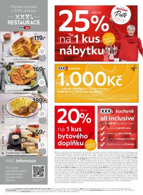 akční leták XXXLutz 12.9.2022-25.9.2022