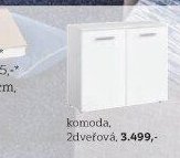komoda 2dveřová