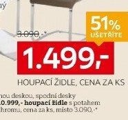 houpací židle