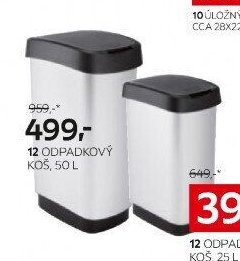 12 ODPADKOVÝ KOŠ, 50 L