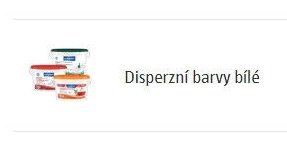 Disperzní barvy bílé