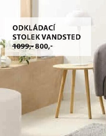 ODKLÁDACÍ STOLEK VANDSTED