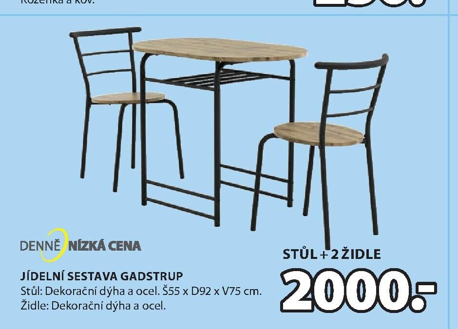 JÍDELNÍ SESTAVA GADSTRUP