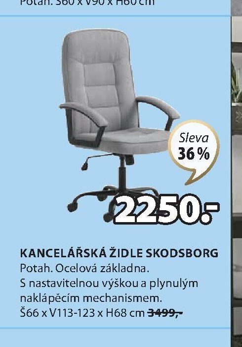 Kancelářská židle SKODSBORG
