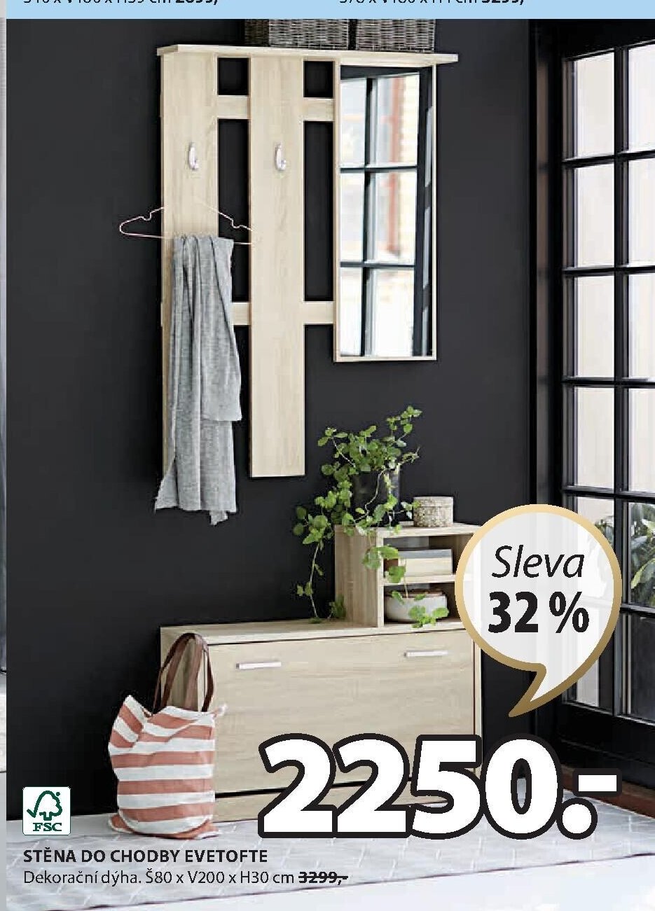 STĚNA DO CHODBY EVETOFTE
