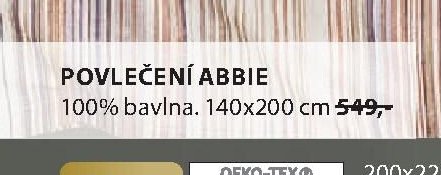 POVLEČENÍ ABBIE