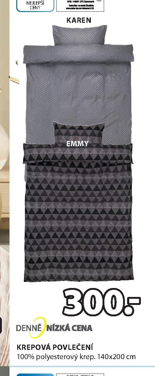 KREPOVÁ POVLEČENÍ
