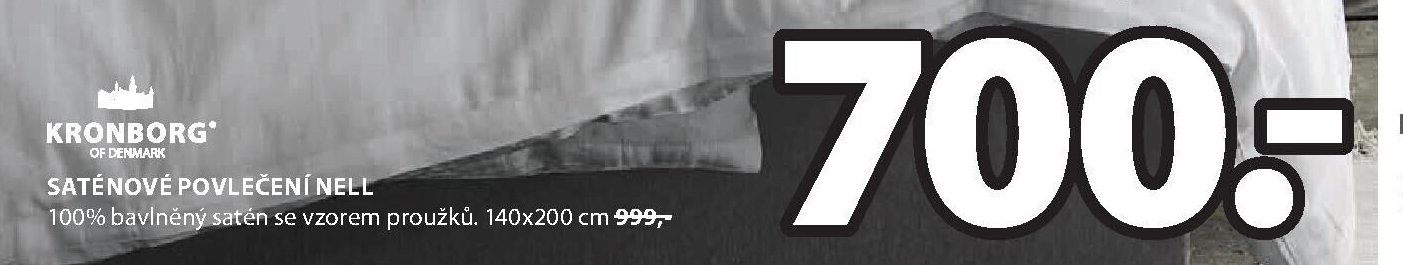 SATÉNOVÉ POVLEČENÍ NELL