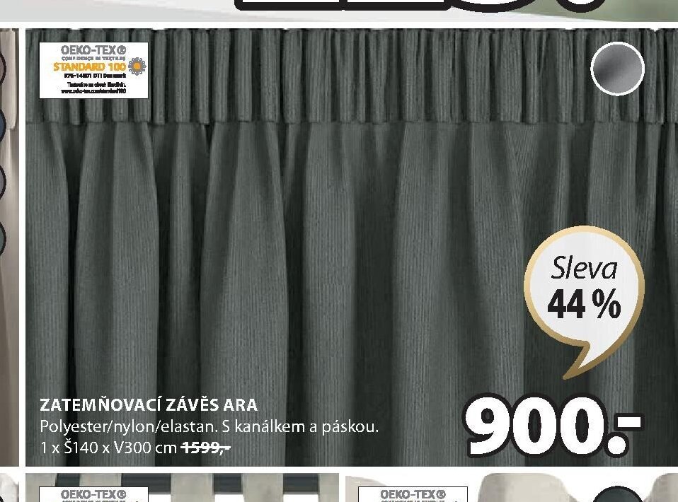 ZATEMŇOVACÍ ZÁVĚS ARA