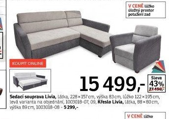 Sedací souprava Livia