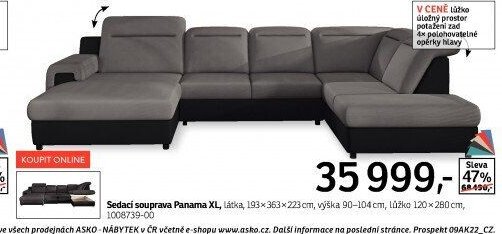 Sedací souprava Panama XL