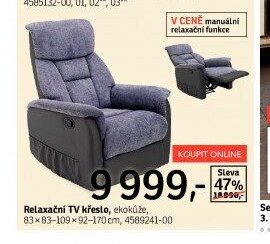 Relaxační TV křeslo