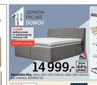 Dvoulůžko Rita