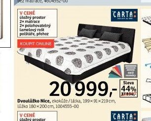 Dvoulůžko Nice