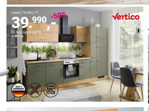 Kuchyňská linka Vertico