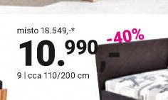 Rozkládací pohovka, 110/200 cm